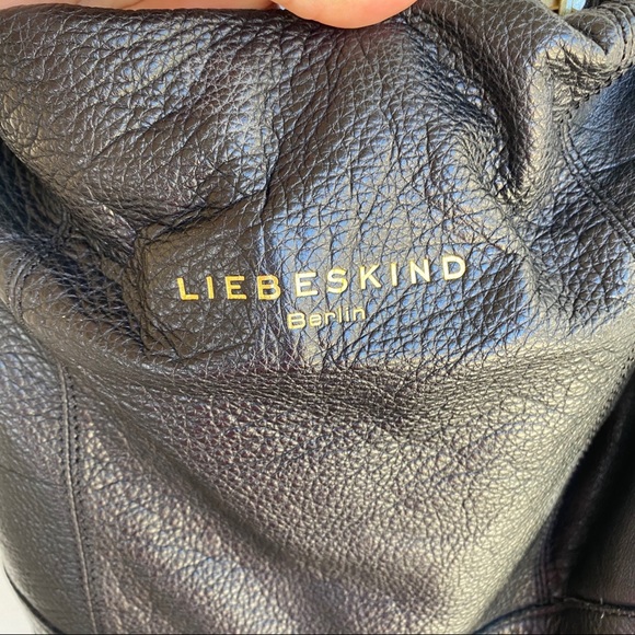 Liebeskind Berlin shoulder black leather purse - Picture 3 of 8